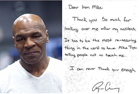 Mike Tyson als rettender Engel