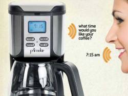 Sprechende Kaffeemaschine: Speak’n’Brew