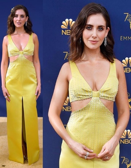 Alison Brie in MiuMiu