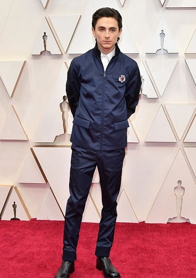 Timothee Chalamet in Prada