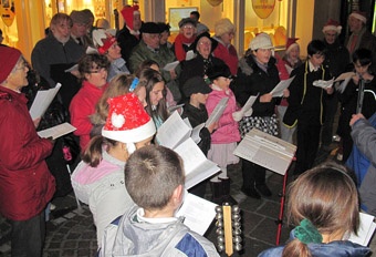 Weihnachtslieder singen